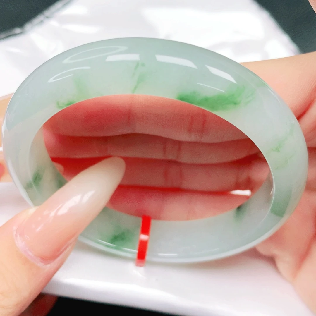 翡翠未镶嵌手镯54