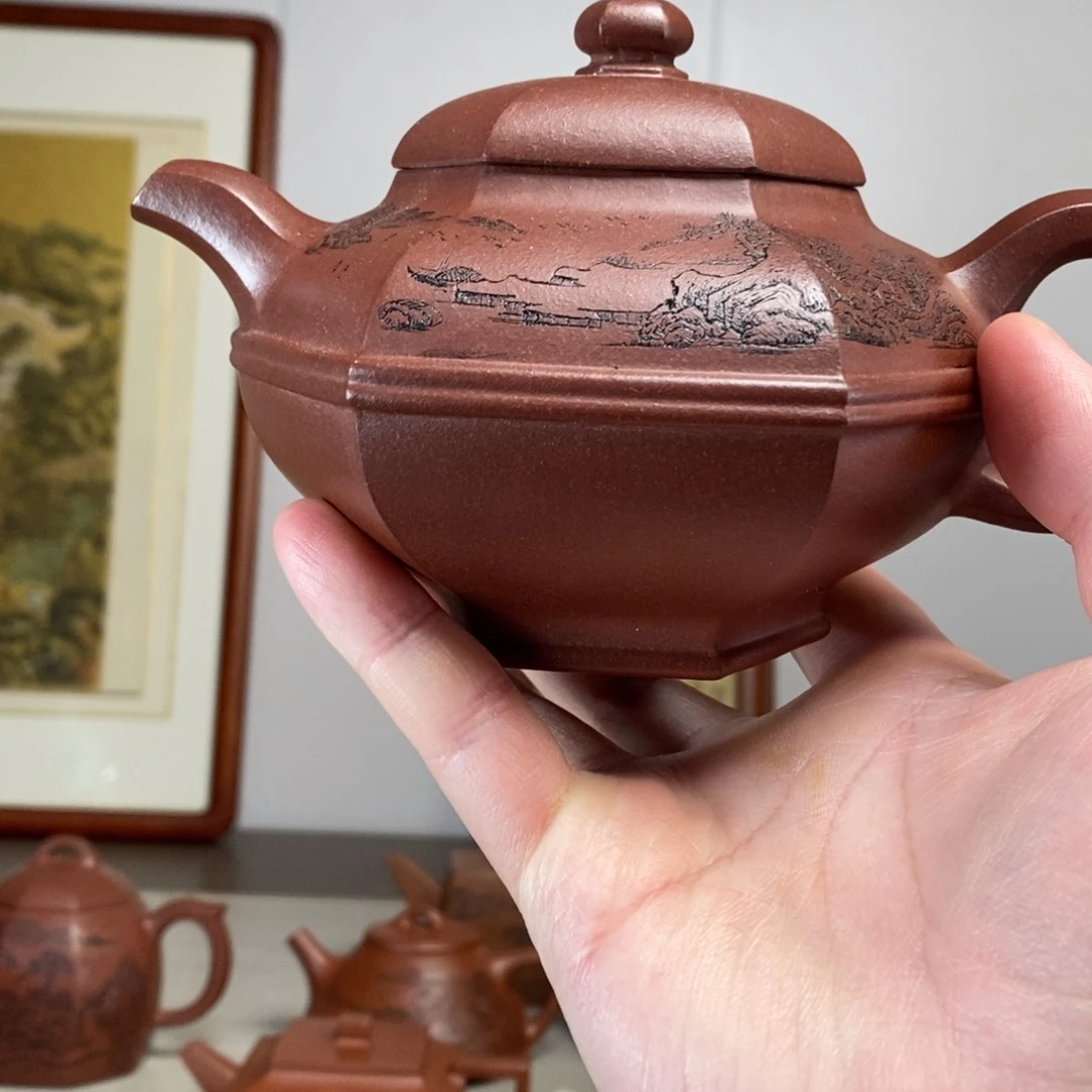 茶壶紫砂原矿泥料传统工艺制作