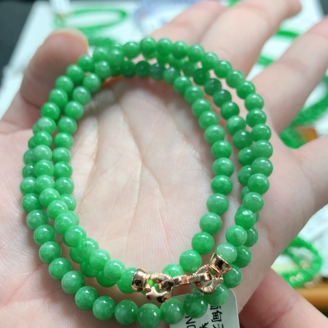 翡翠未镶嵌手链翡翠