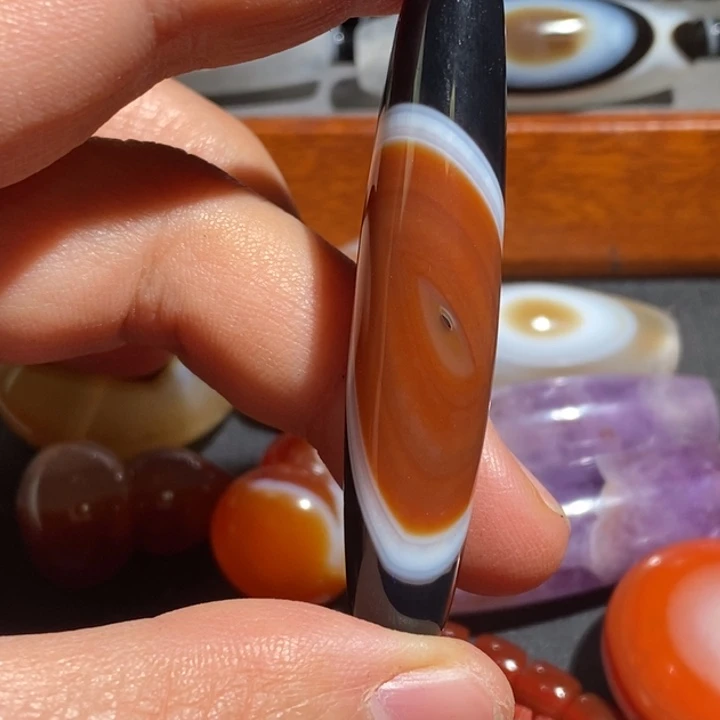 玛瑙/玉髓未镶嵌项链