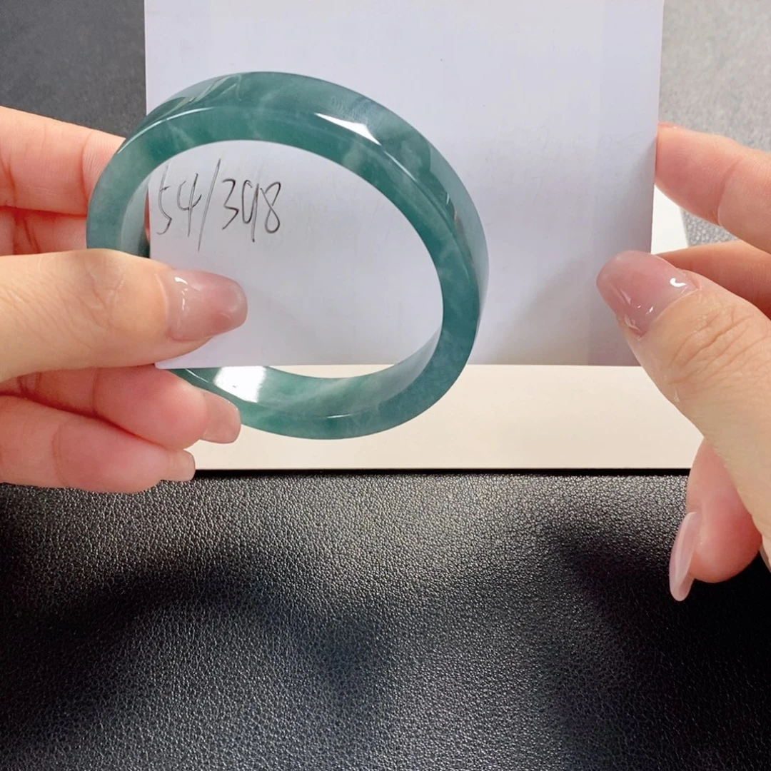 翡翠未镶嵌手镯天然翡翠