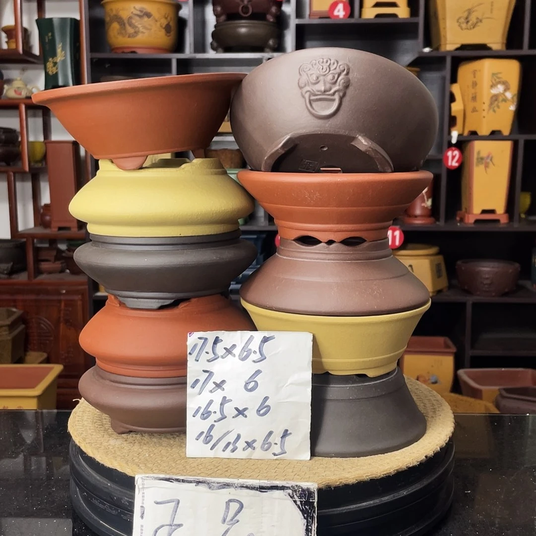 紫砂D-婉秋紫砂花盆