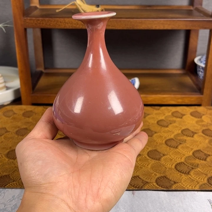 高温原矿釉里红陶瓷