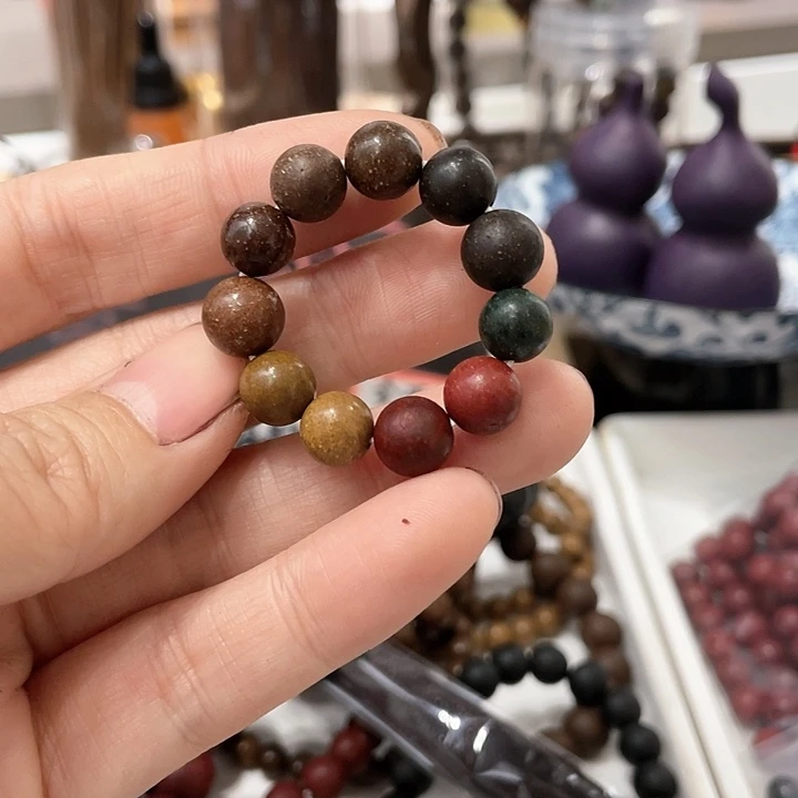 泥塑合香珠小十一指捻0.8