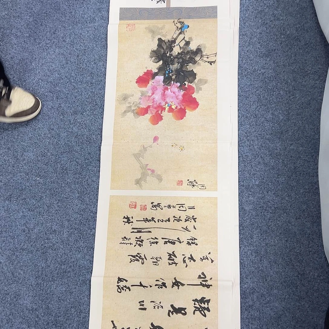 国画国画作品纯手绘作品