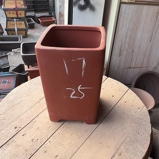 紫砂花盆透气花盆