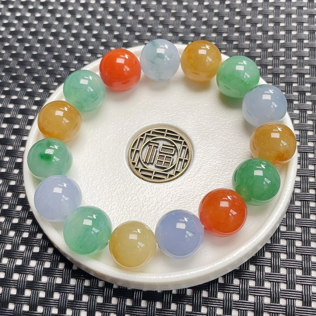 翡翠手链未镶嵌卡13