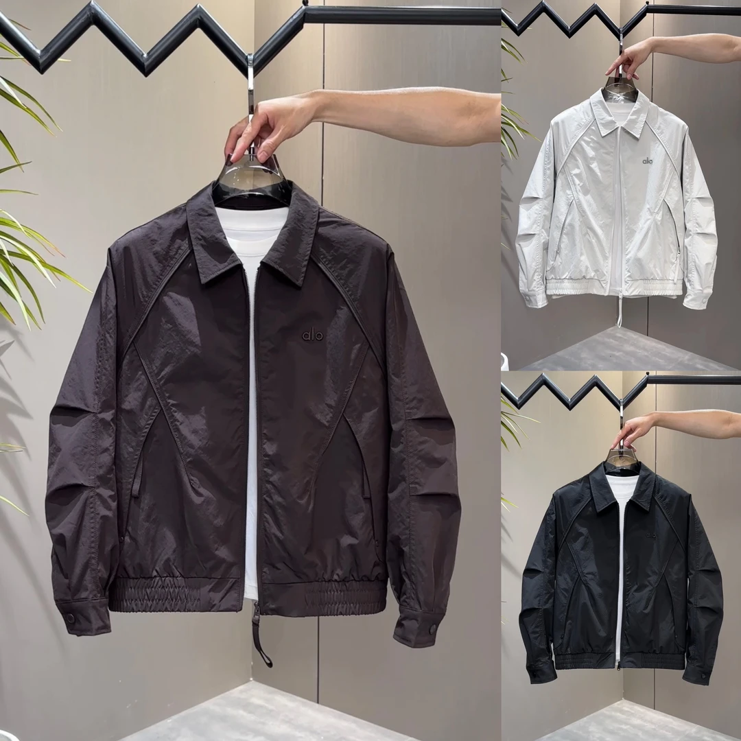 秋季新款男刺绣翻领百搭夹克潮流宽松痞帅慵懒风时尚高级休闲外套