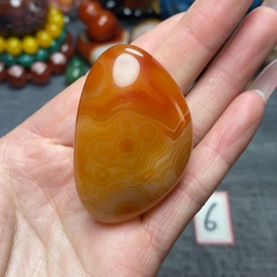 玛瑙/玉髓珠宝奇石未镶嵌小*宝打孔不退不换