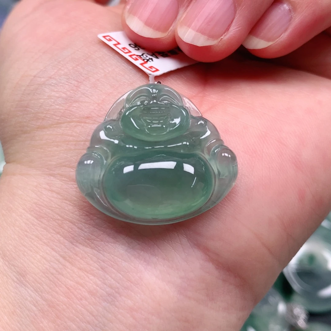 颈饰未镶嵌翡翠天然翡翠