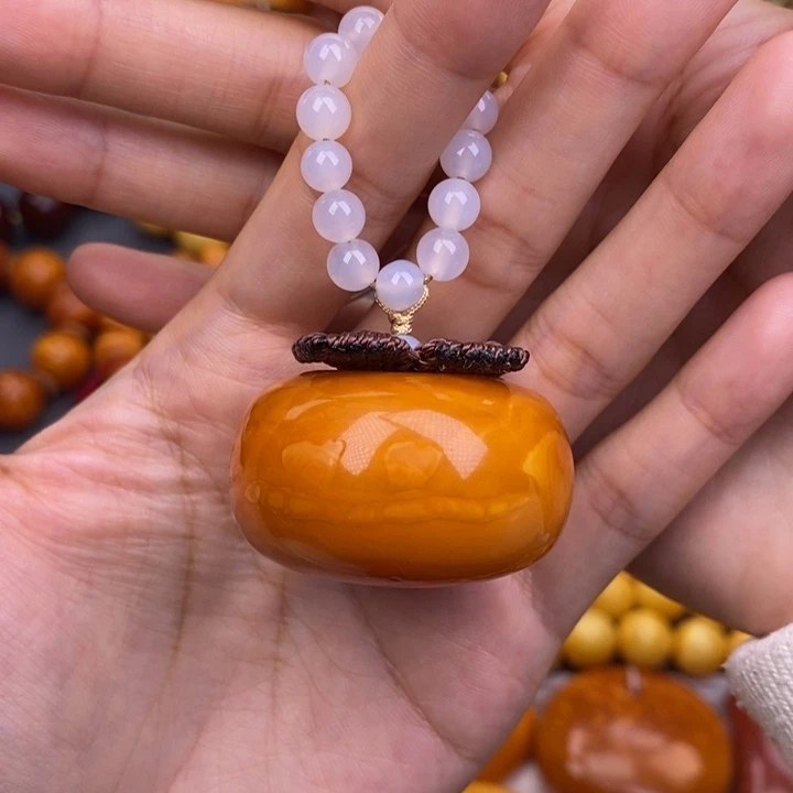 琥珀未镶嵌裸石蜜蜡M