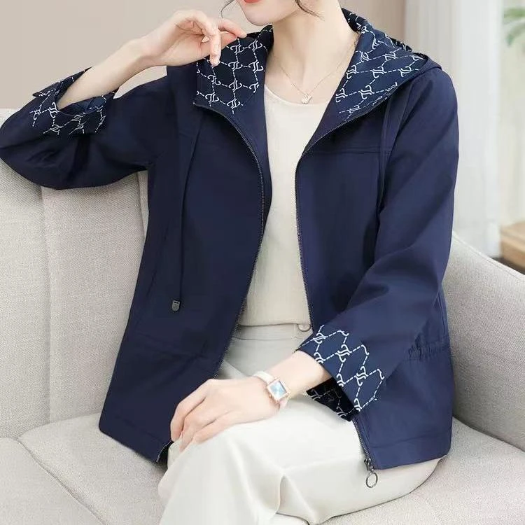 【娃娃专属】子母依连帽l拉链休闲上衣25105ASF66213