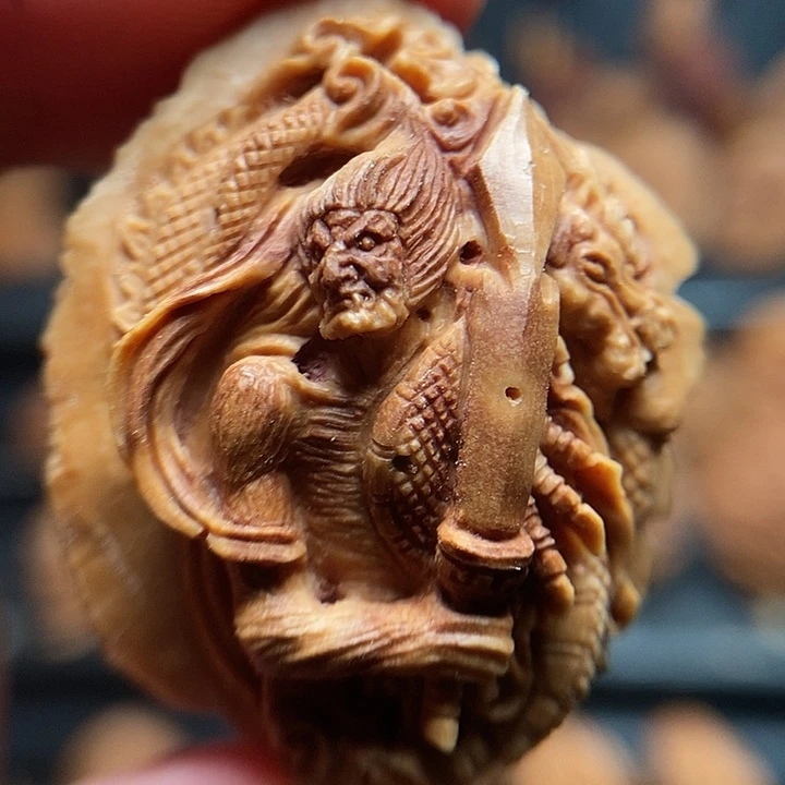 纯手工浮雕不动明王