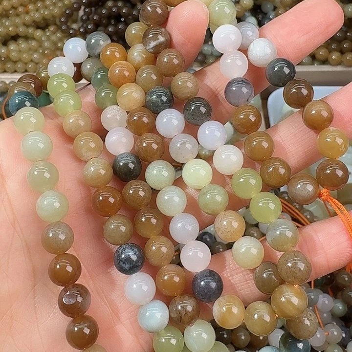 和田玉（糖玉）未镶嵌手链8mm