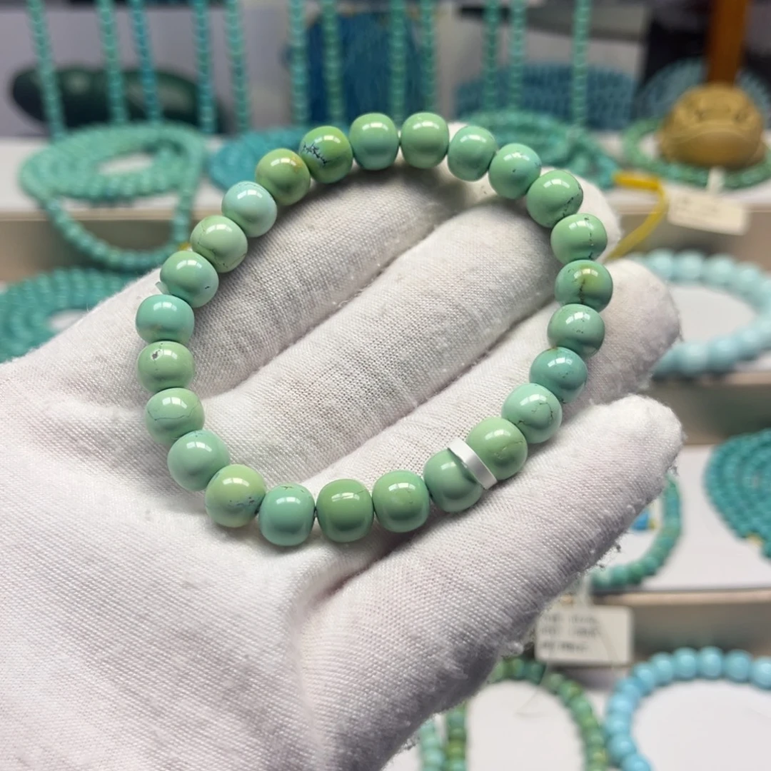 绿松石未镶嵌手链