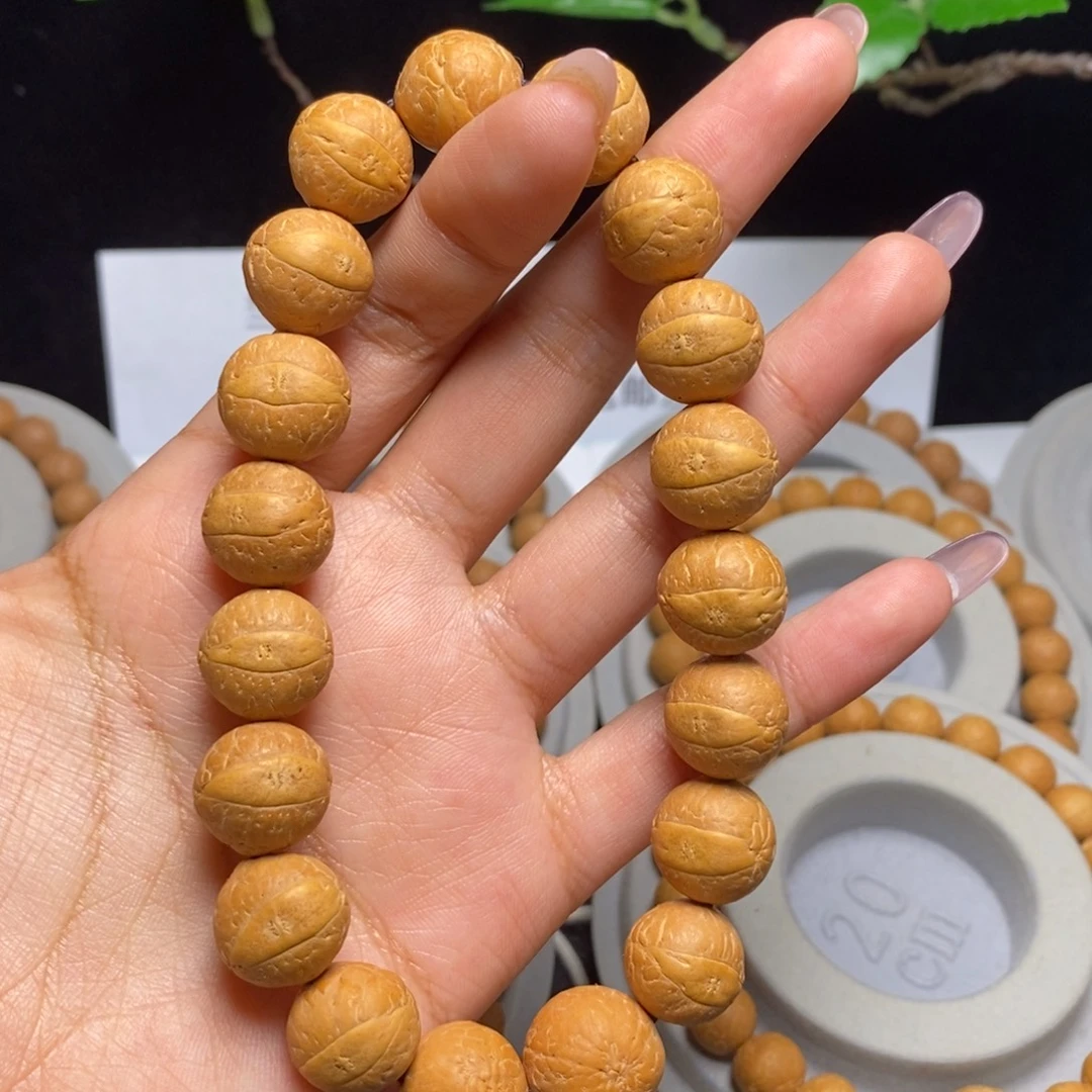 凤眼菩提吊坠手串