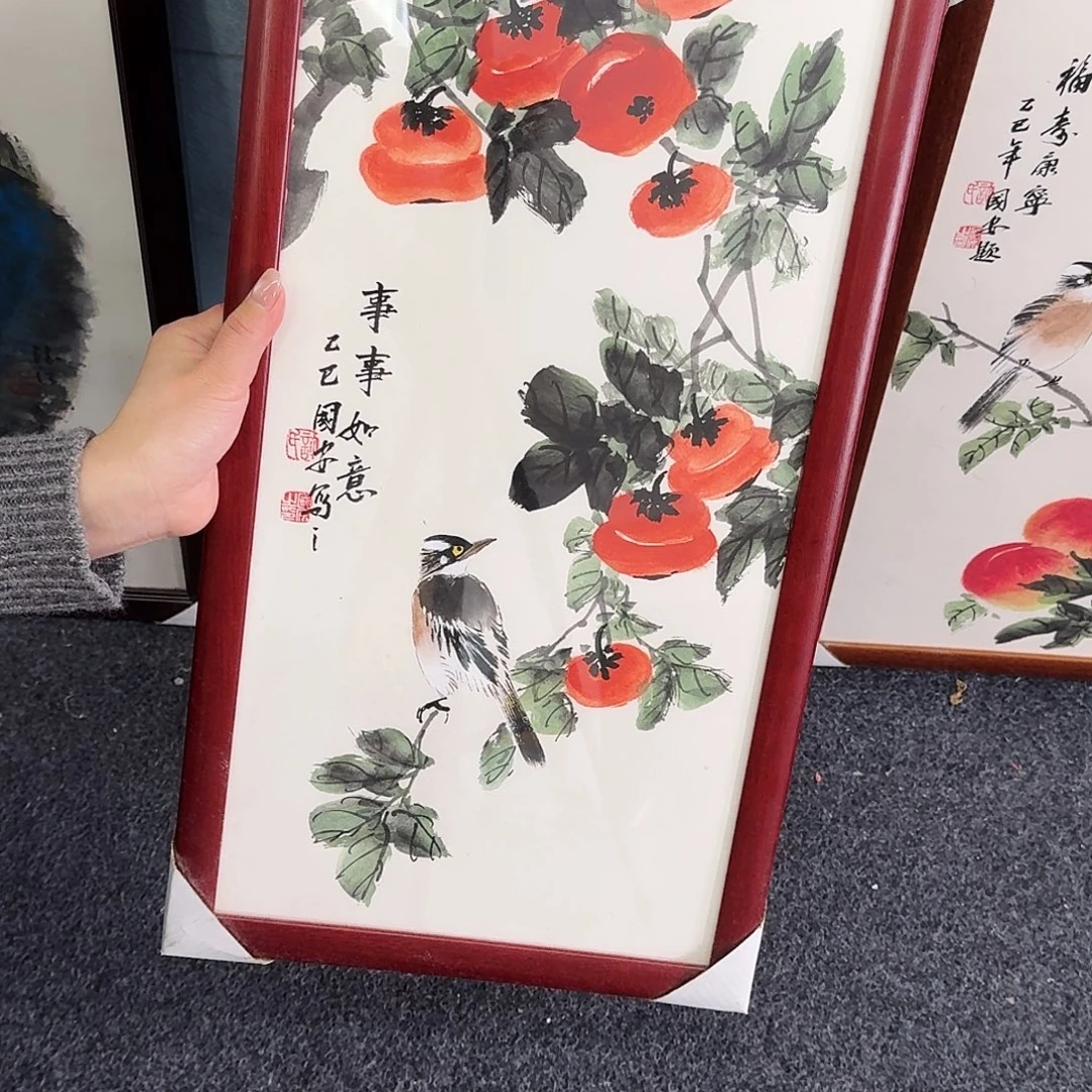 纯手绘国画作品好看