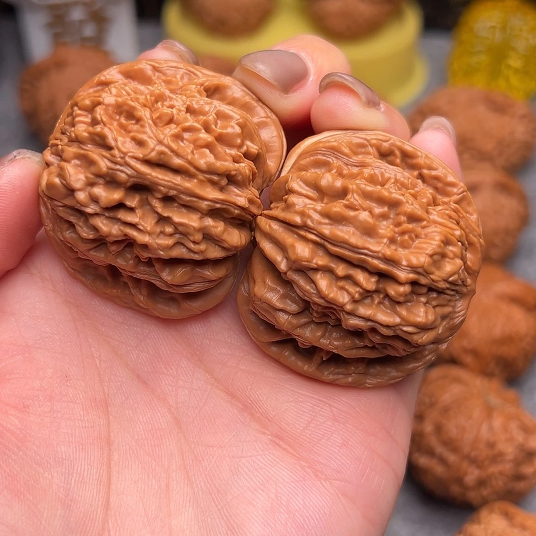 把件文玩核桃精品精配四座楼42尺寸 边度同尺