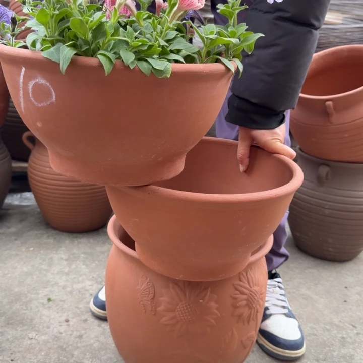 花盆紫砂口30高16口30高26