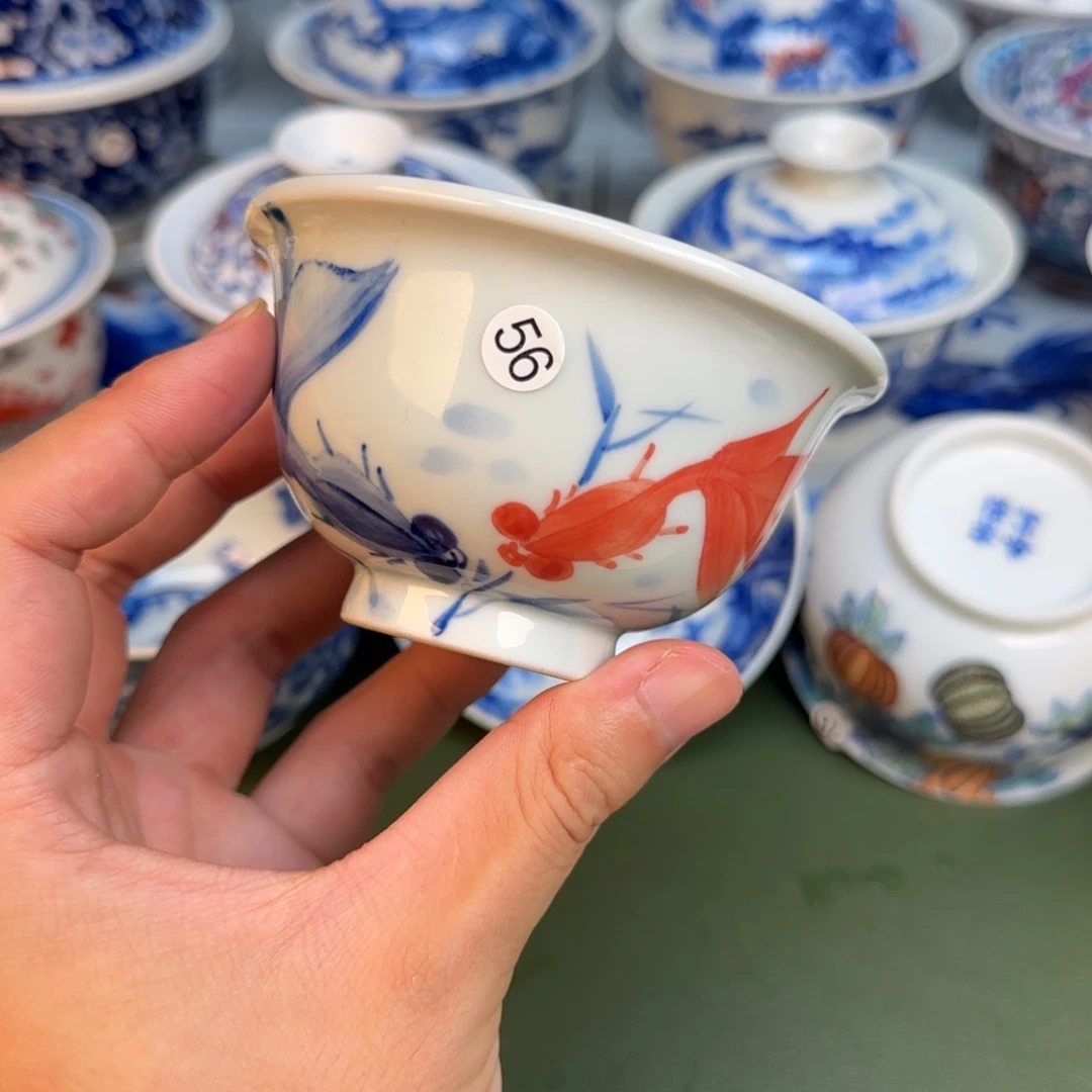 彦祖纯手工手绘茶具56