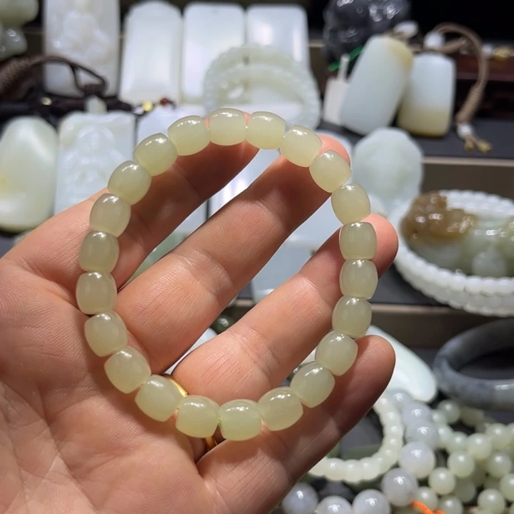 和田玉手链未镶嵌