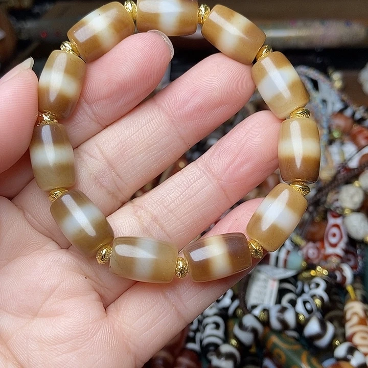 玛瑙/玉髓未镶嵌手链