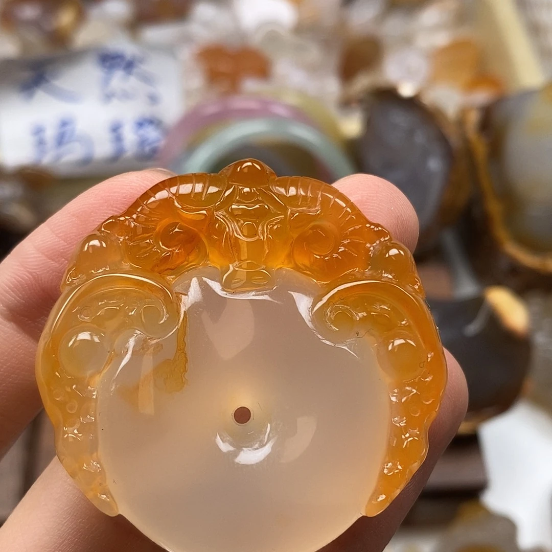 玛瑙/玉髓未镶嵌颈饰