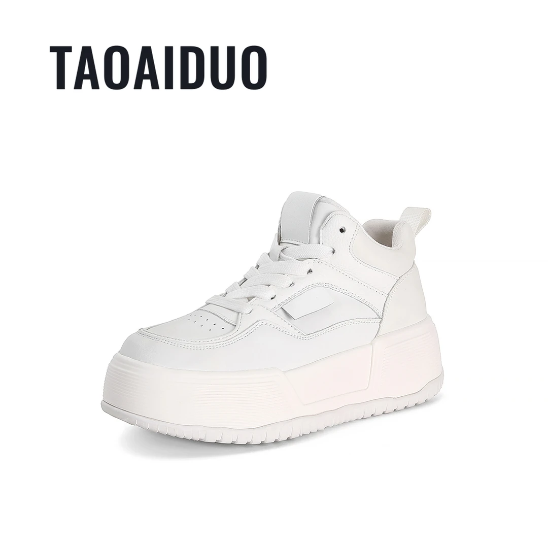 【阿布女鞋●白月光】增高6cm时尚增高潮流百搭女士休闲鞋3136