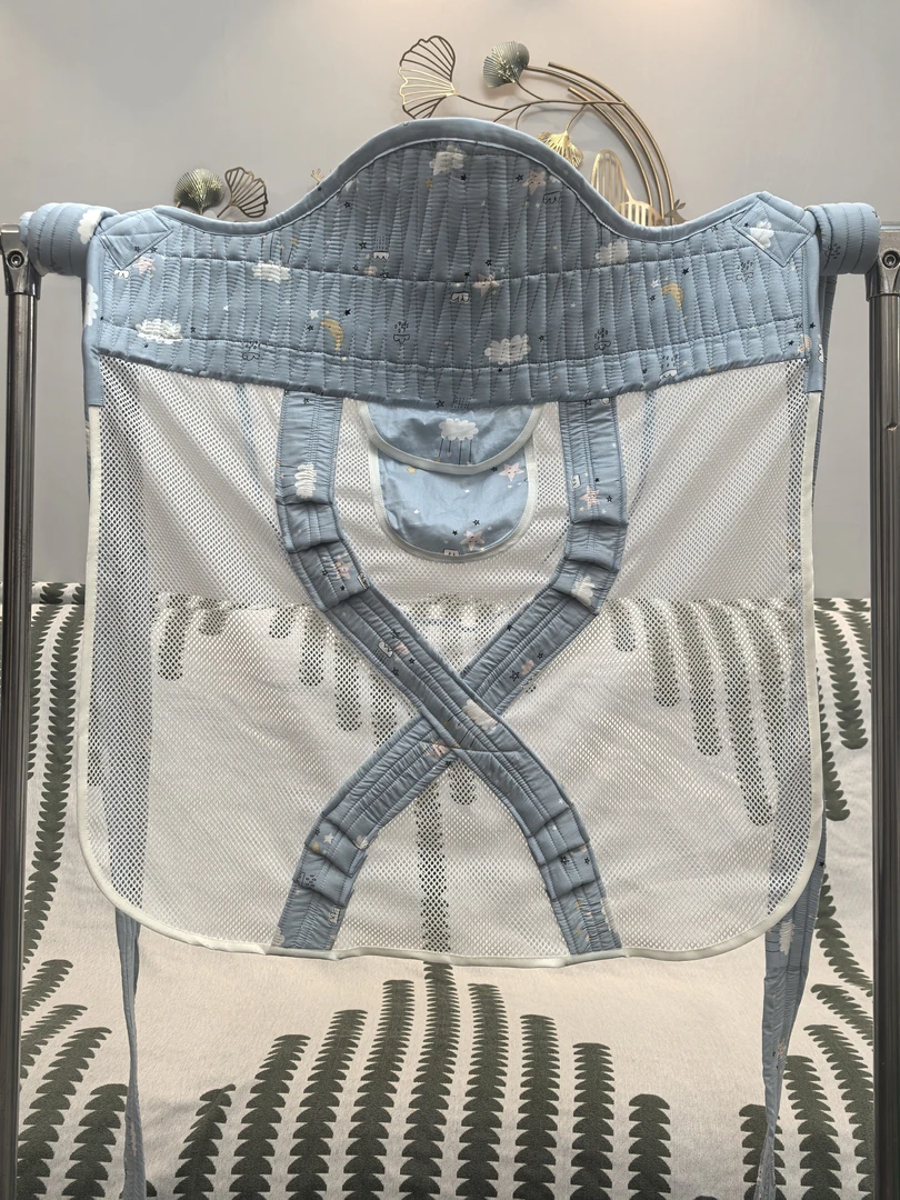 透气网纱宝宝背带0到3岁前抱后背两用夏季出行必备