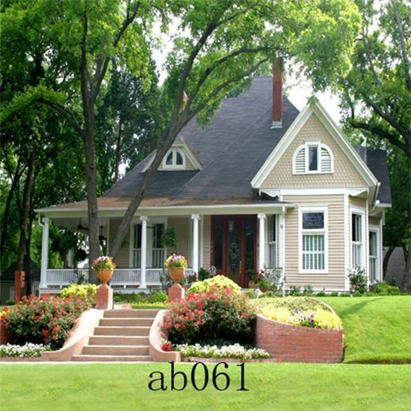 网红农村背景布网红直播间装饰墙布外景主播风景山水荷花