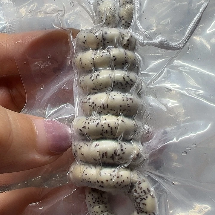 吊坠星月菩提海南原生态石玉料7大肠