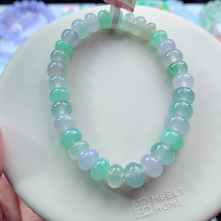 翡翠未镶嵌手链卡9