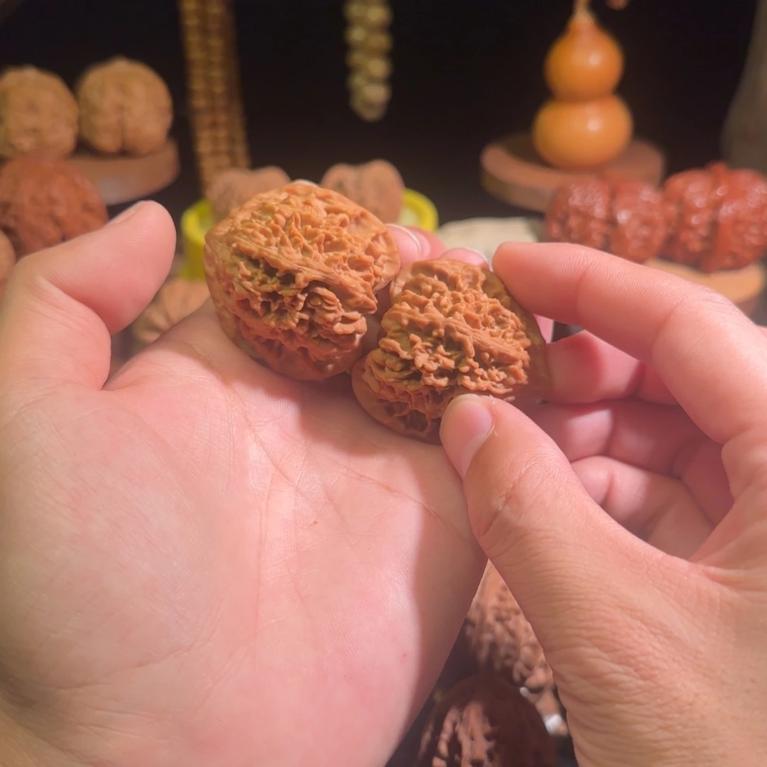 吊坠文玩核桃41满天星断齿