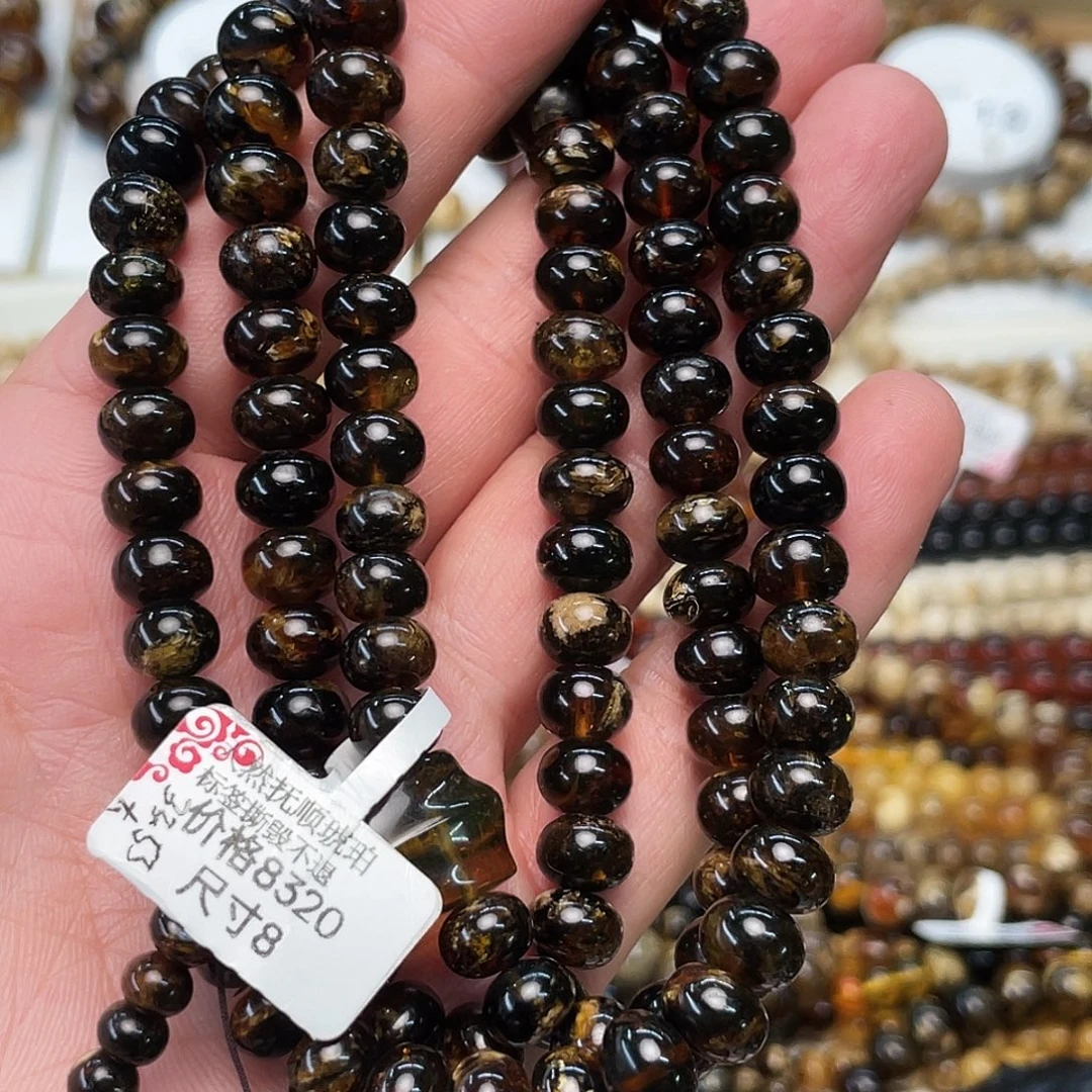 琥珀未镶嵌裸石八90438