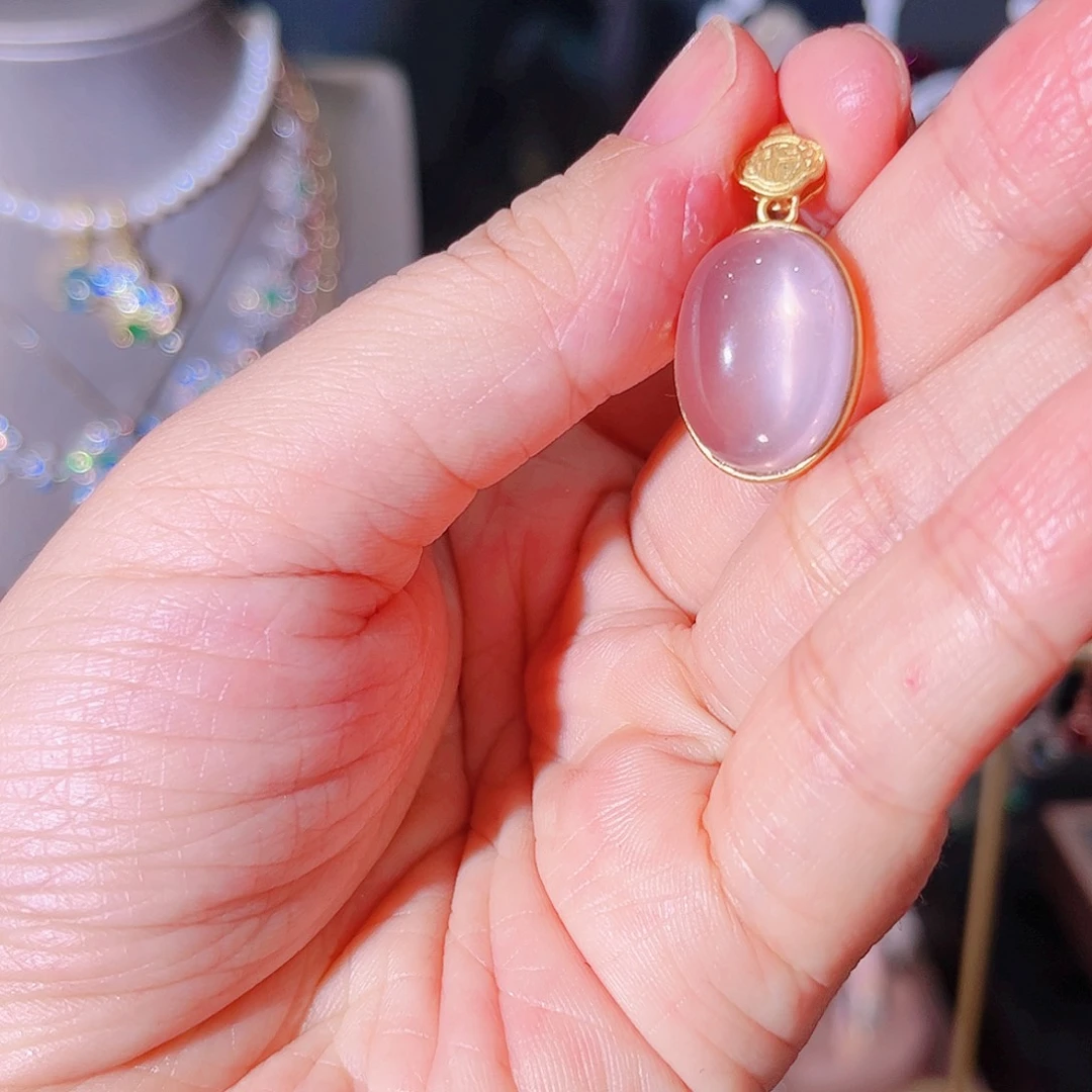 紫晶戒指银S925镶嵌戒指