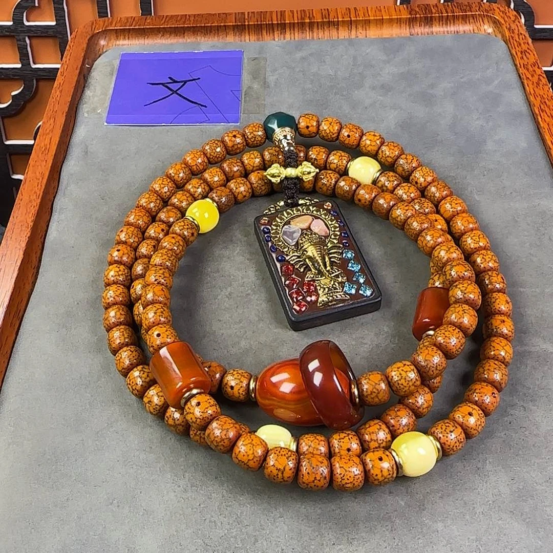 星月菩提吊坠脖挂