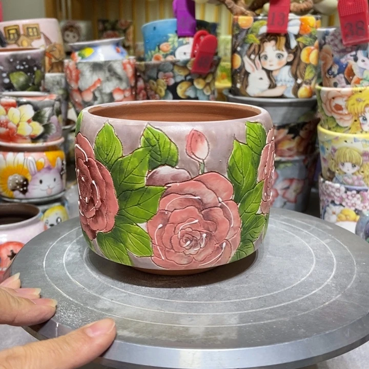 景德镇艺术手绘作品