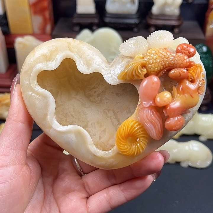 寿山石老性芙蓉石