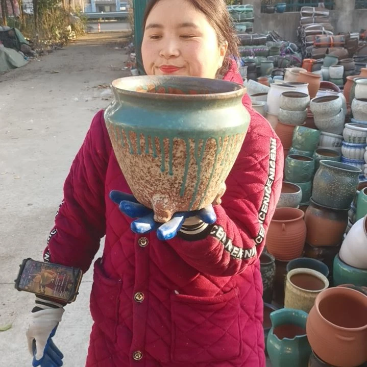 红陶口20高20瑕疵