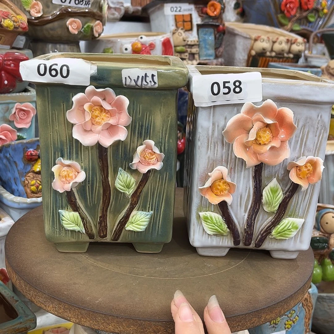 粗陶多肉花盆花盆