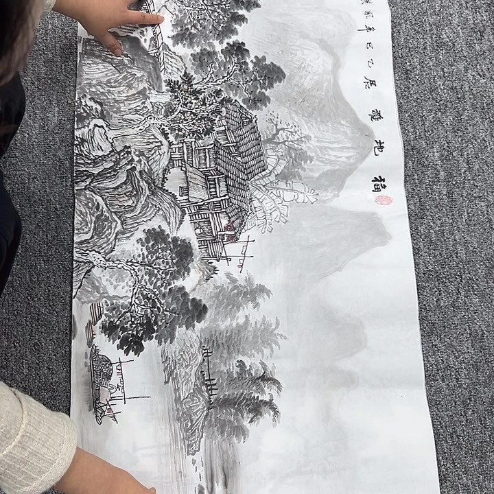 国画纯手绘字画作品欣赏