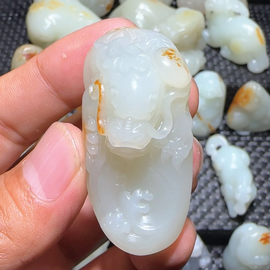 和田玉挂件未镶嵌东