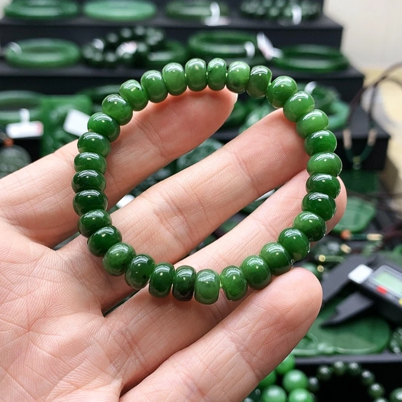 【闪购商品】和田玉（碧玉）手链未镶嵌