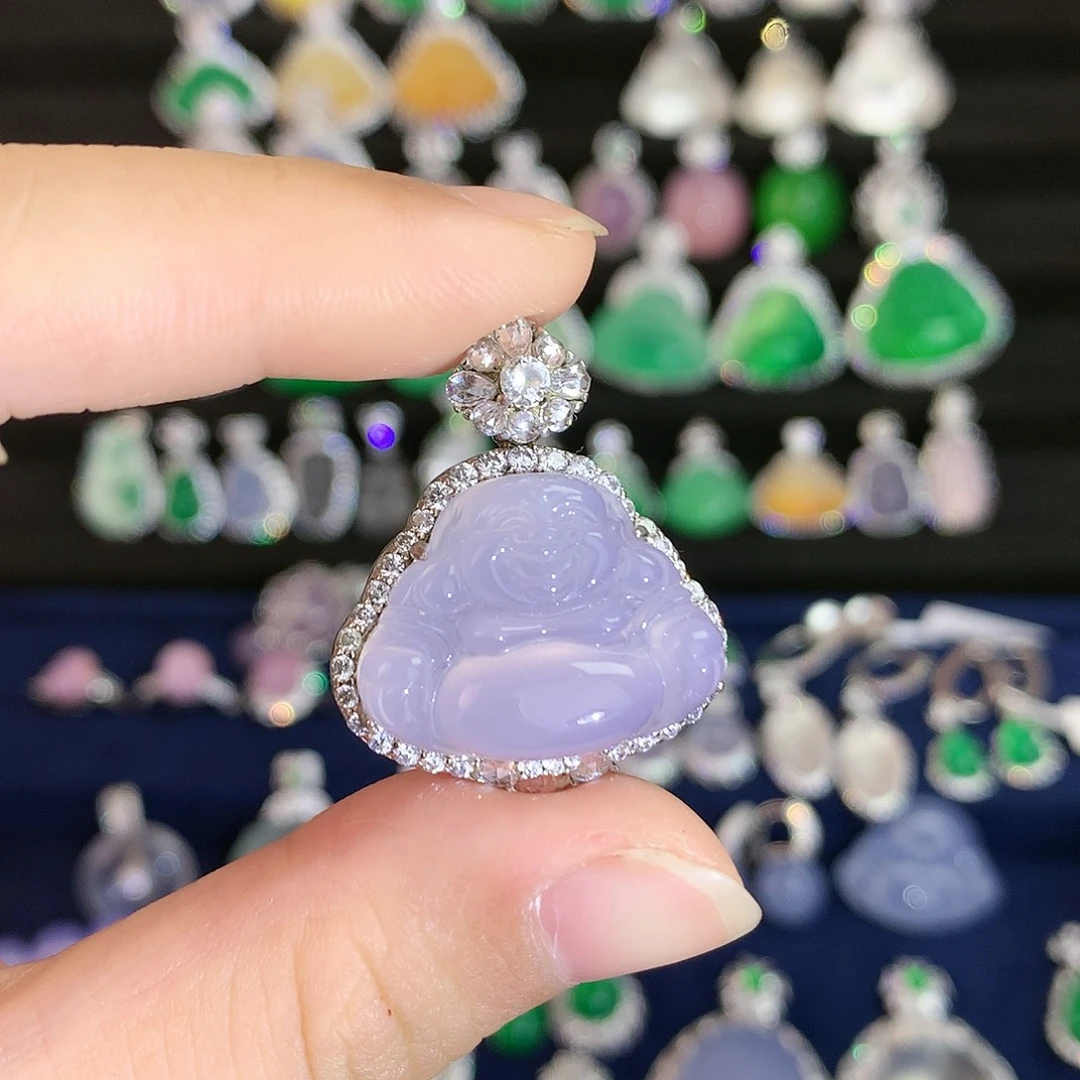 玛瑙/玉髓银S925镶嵌颈饰