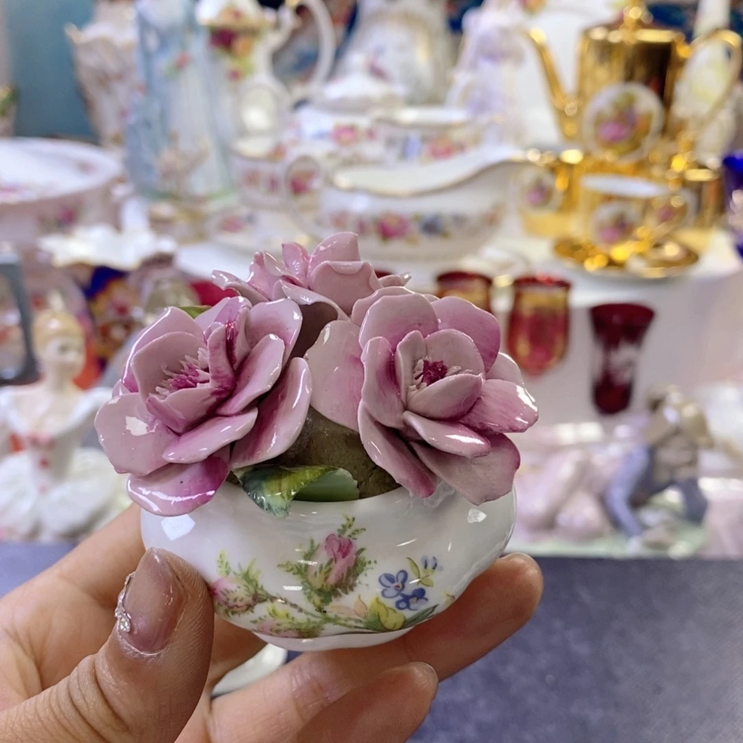 瓷器欧瓷咖啡杯水晶杯