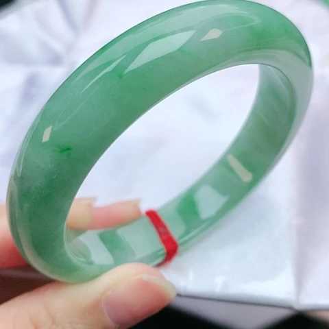 未镶嵌手镯翡翠54圈口882245