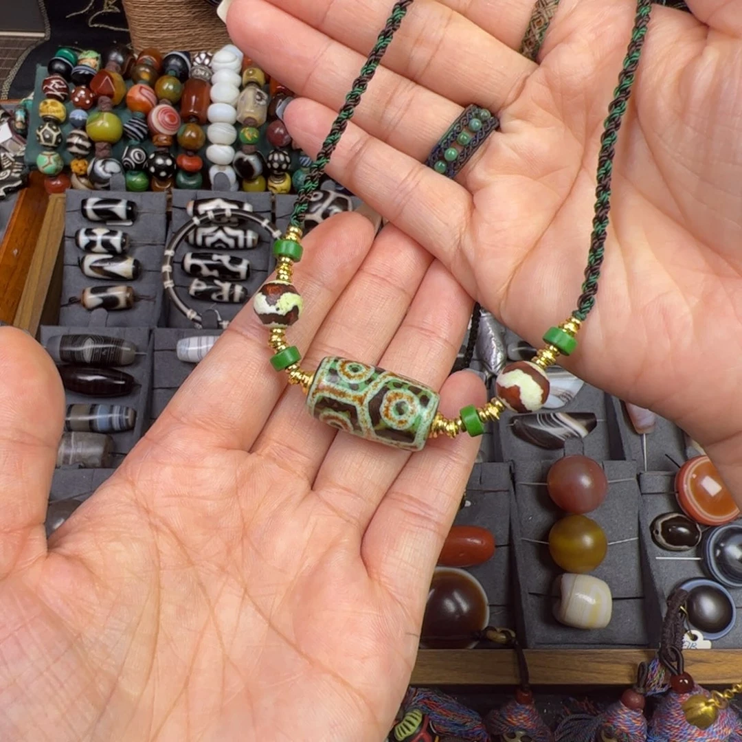 玛瑙/玉髓未镶嵌项链