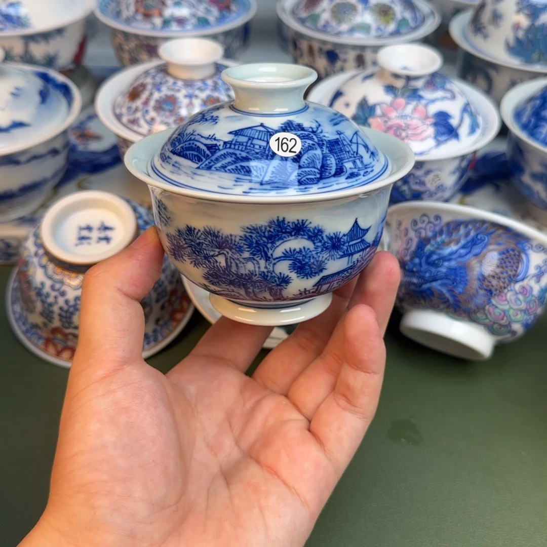 彦祖纯手工手绘茶具162