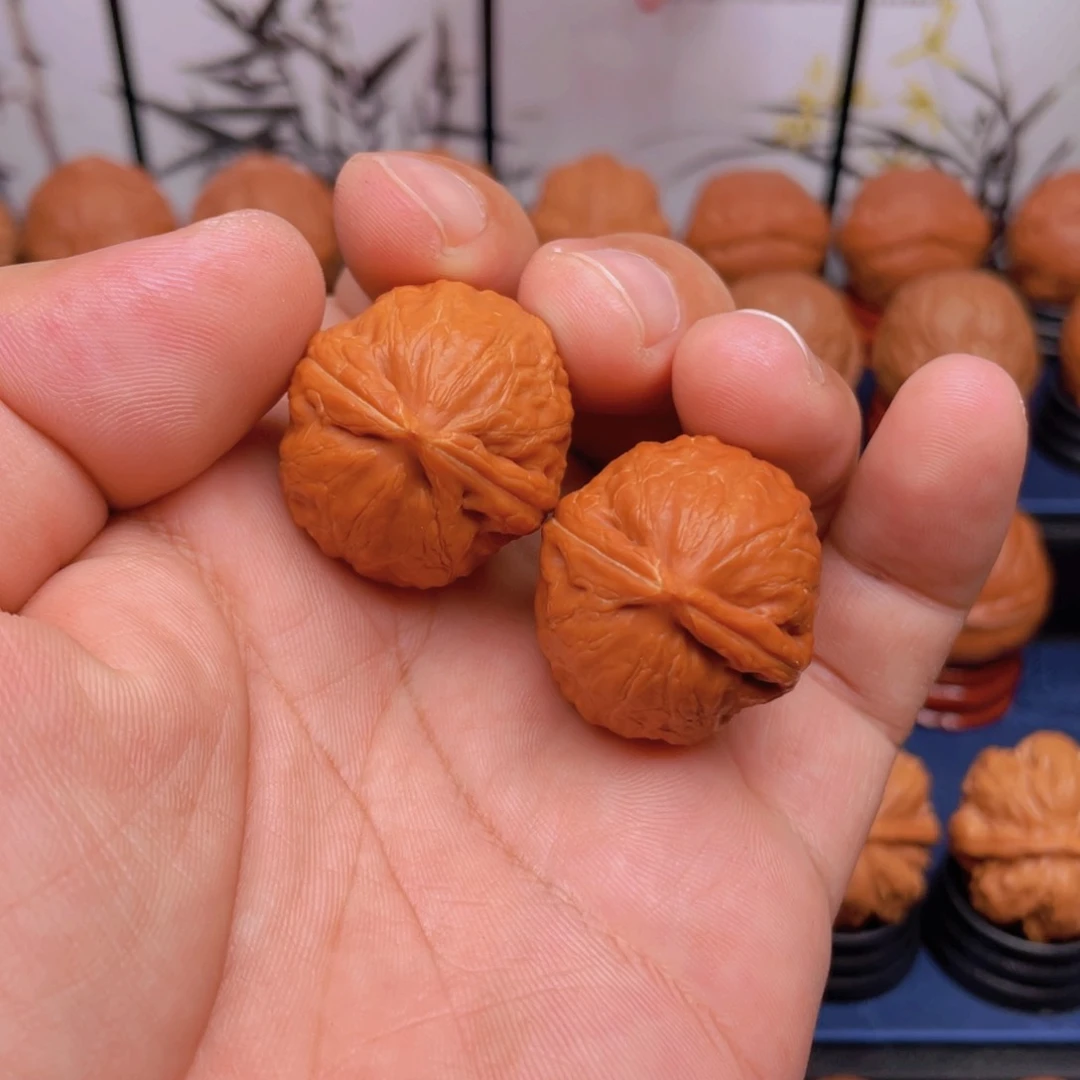 把件文玩核桃红枣