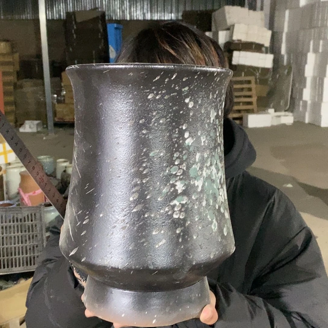 紫砂花盆瑕疵20/30f j h h v v b